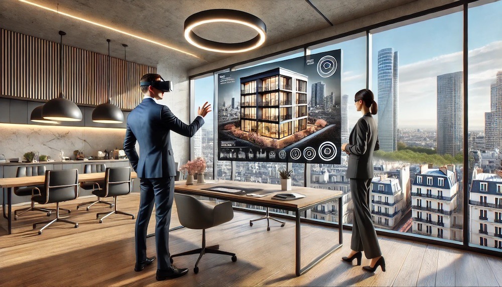 agence immobilière en réalité virtuelle